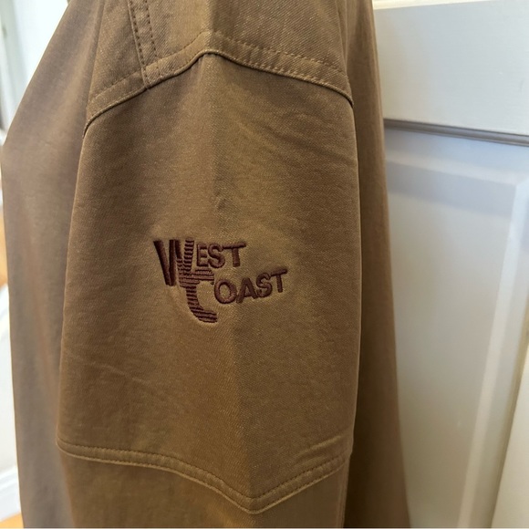 Dri-Duck Ace Jacket XL Tan Brown Water Resistant Zip Front Snap Pockets - Picture 4 of 10